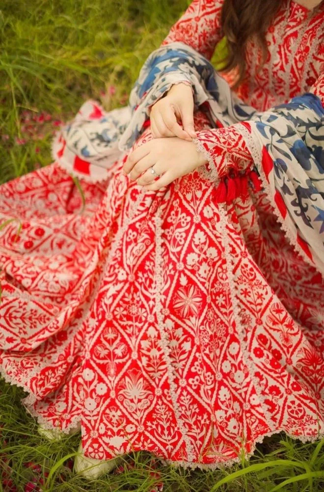 ANEELAS - Summer 3PC Lawn Digital Printed Dress - BFB0798 - Image 4