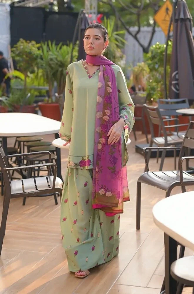 ANEELAS - Summer 3PC Lawn Digital Printed Dress - BFB0815