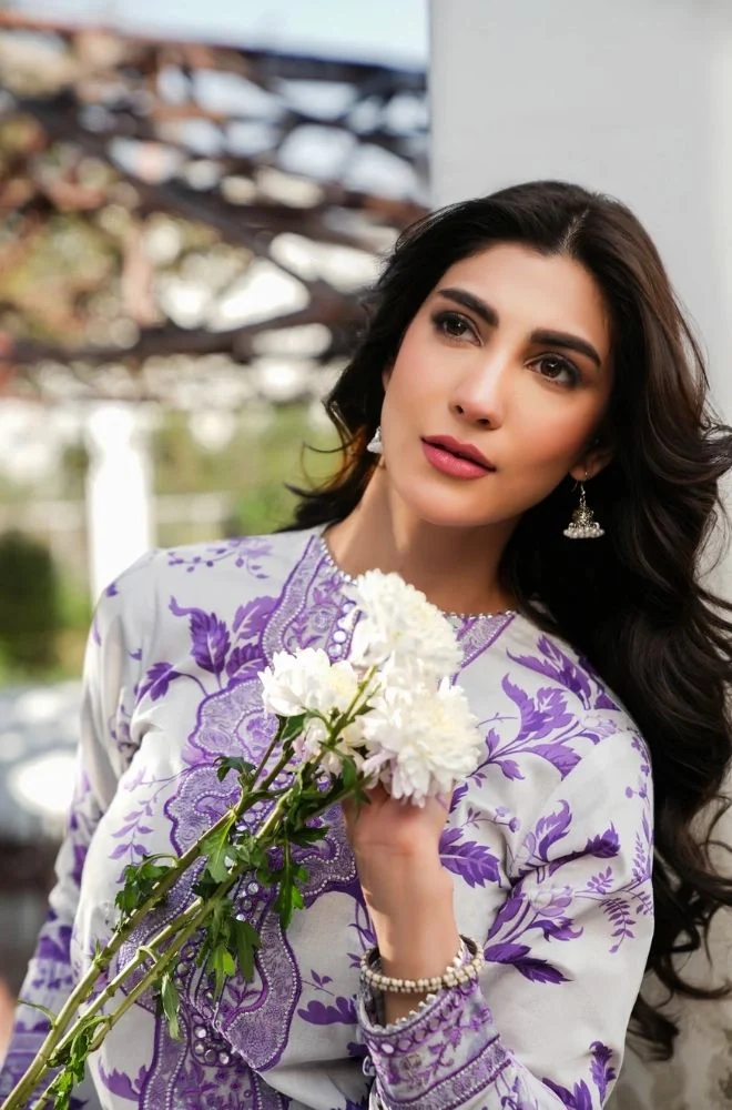 ANEELAS - Summer 3PC Lawn Digital Printed Dress - BFB0800 - Image 4
