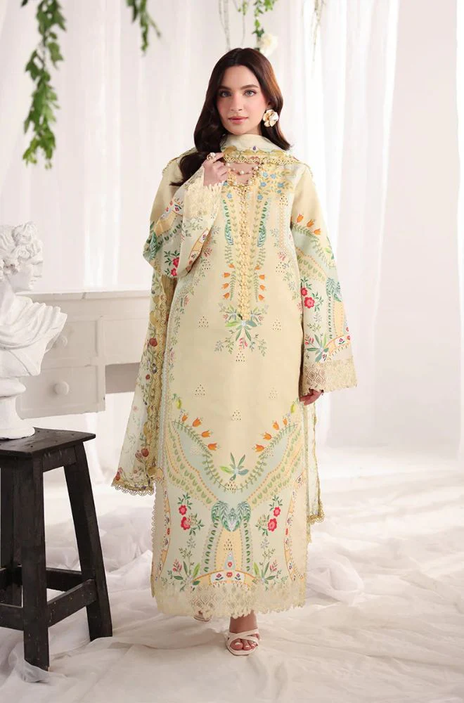 Rang Rasiya - Summer 3PC Lawn Digital Printed Dress - SS0831