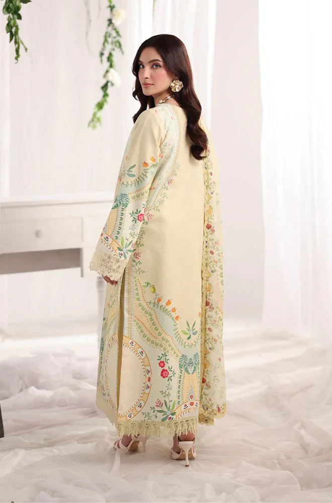 Rang Rasiya - Summer 3PC Lawn Digital Printed Dress - SS0831 - Image 3