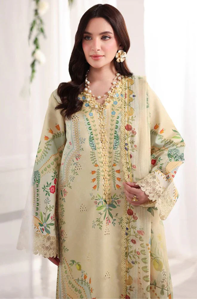Rang Rasiya - Summer 3PC Lawn Digital Printed Dress - SS0831 - Image 4