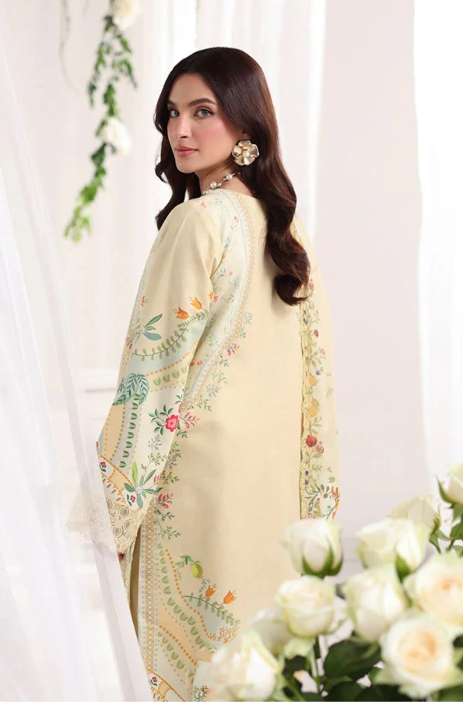 Rang Rasiya - Summer 3PC Lawn Digital Printed Dress - SS0831 - Image 6