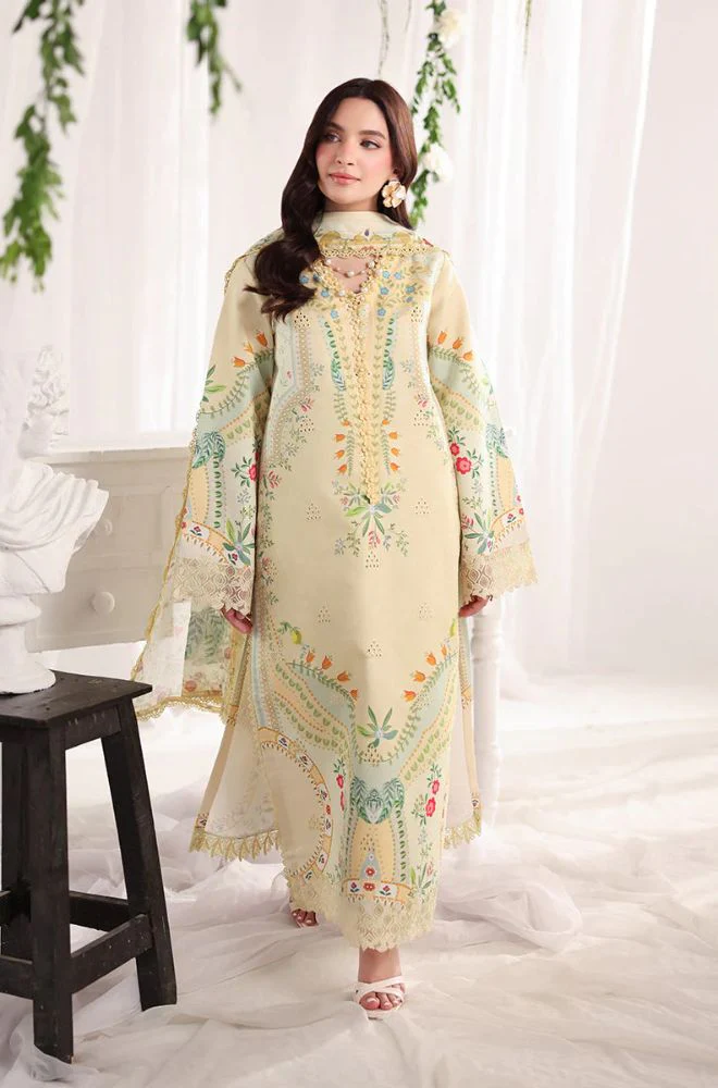 Rang Rasiya - Summer 3PC Lawn Digital Printed Dress - SS0831 - Image 7