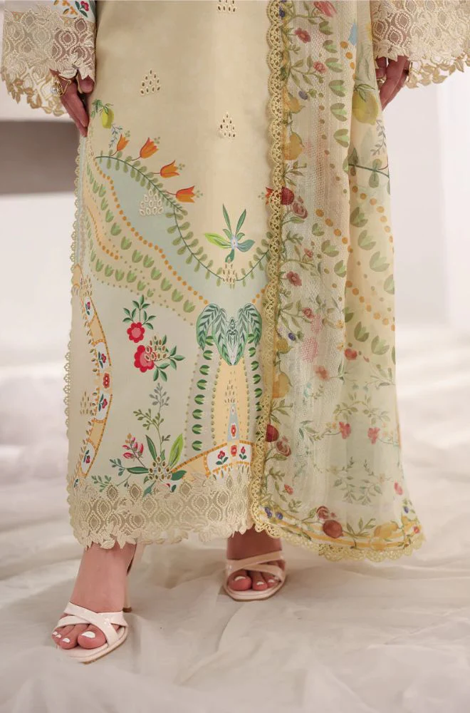 Rang Rasiya - Summer 3PC Lawn Digital Printed Dress - SS0831 - Image 8