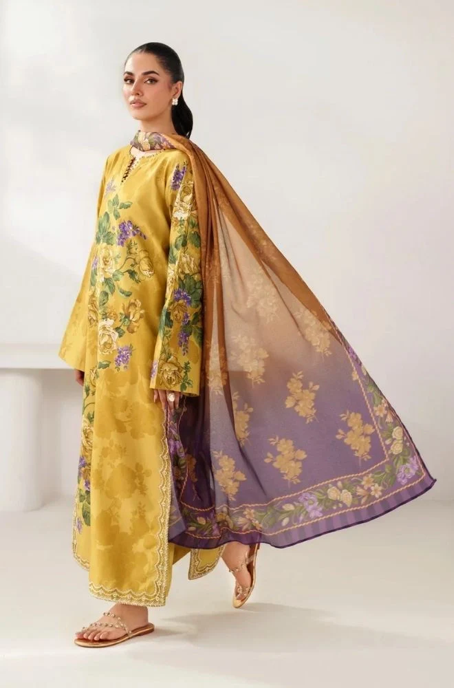 RANG REZA - Summer 3PC Lawn Digital Printed Dress - BFB0812 - Image 2