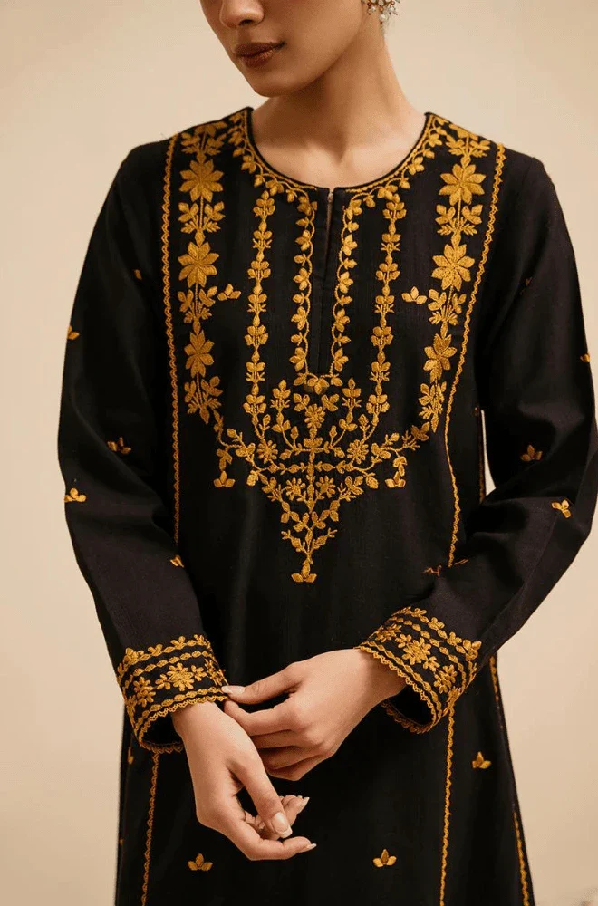 Sapphire - 2PC Lawn Embroidered Shirt and Trouser - BFU0029 - Image 2
