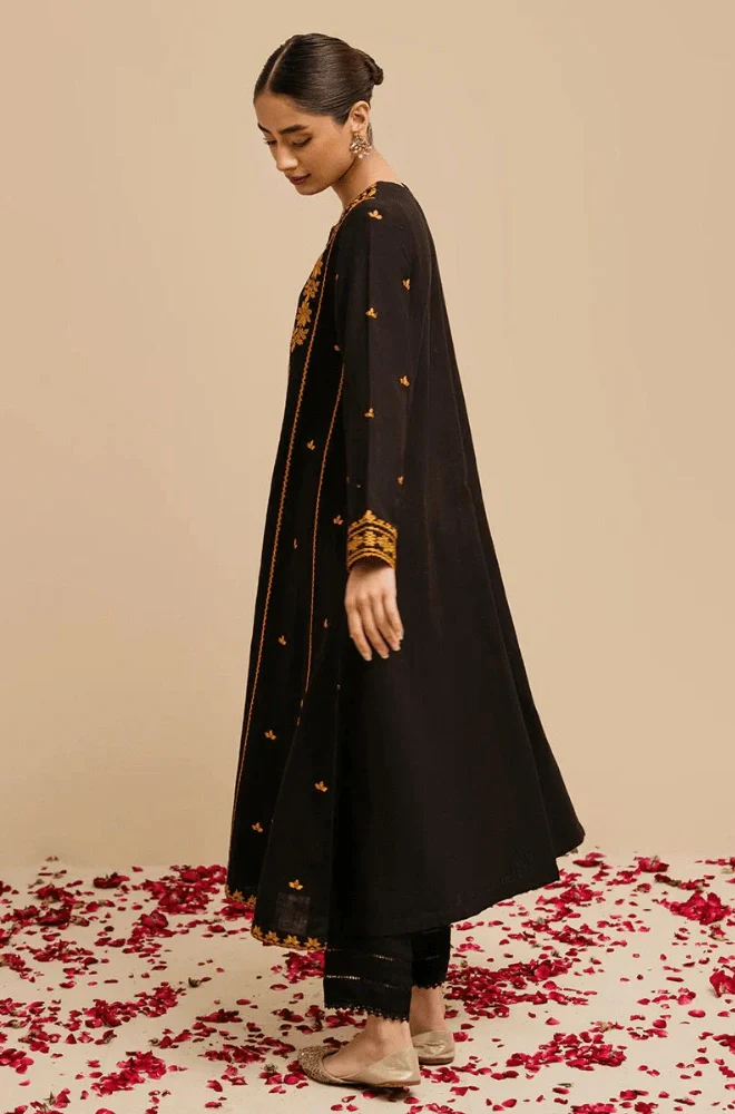 Sapphire - 2PC Lawn Embroidered Shirt and Trouser - BFU0029 - Image 3