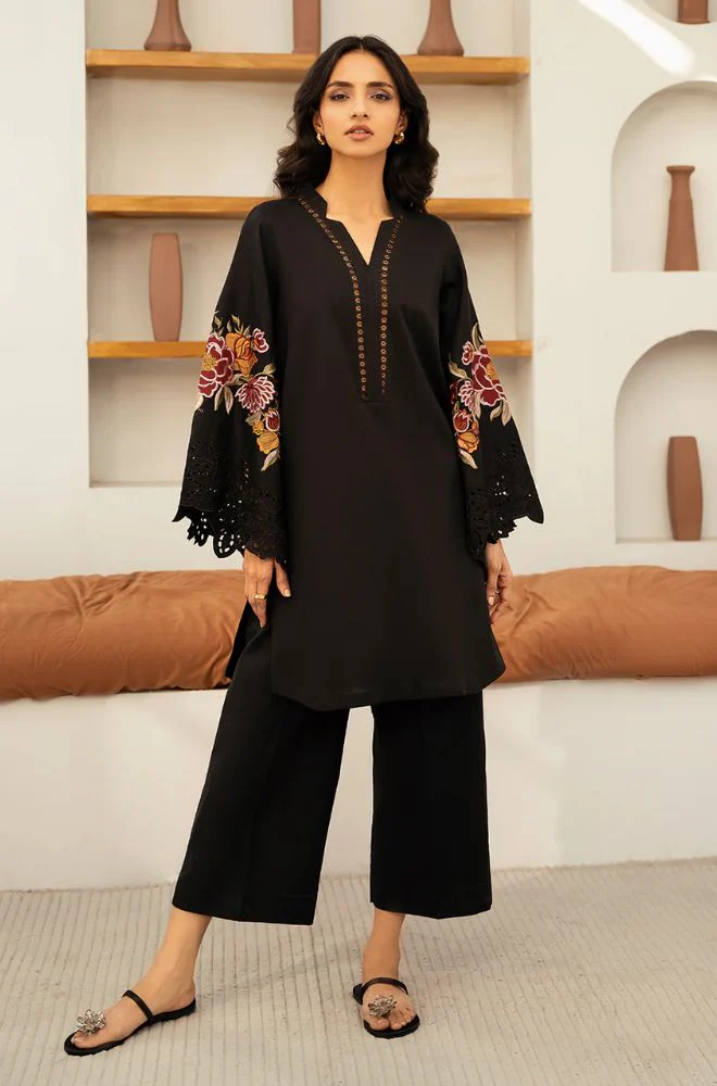 IZEL - 2PC Lawn Embroidered Shirt and Trouser - BFB0774