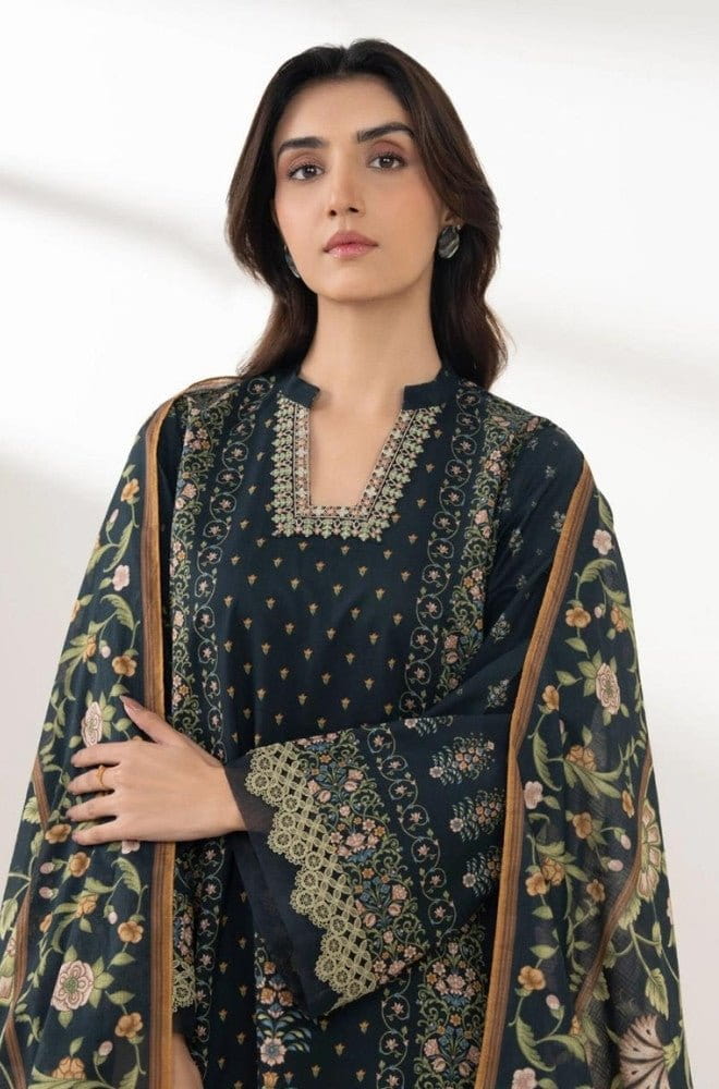 SAPPHIRE - Summer 3PC Lawn Digital Printed Shirt With Lawn Printed Dupatta and Trouser- BFB0706 - Image 3