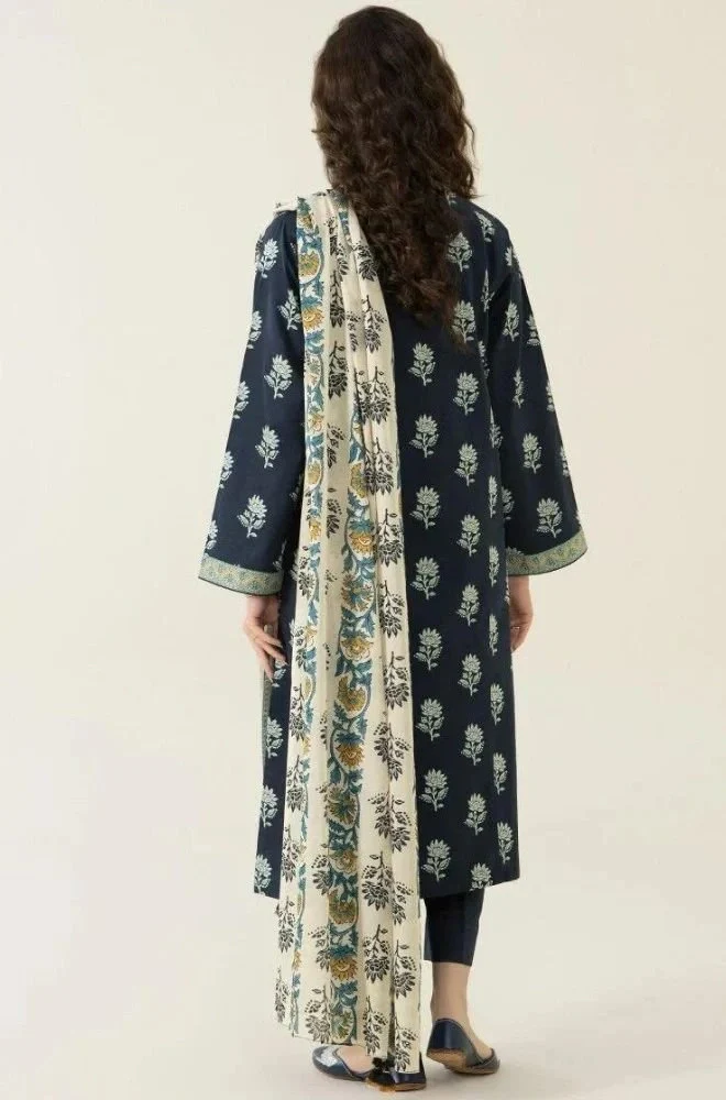 SAPPHIRE - Summer 3PC Lawn Digital Printed Shirt with Lawn Printed Dupatta and Trouser - BFB0708 - Image 2