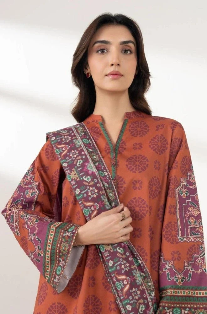 SAPPHIRE - 3PC Lawn Digital Printed Shirt with Lawn Printed Dupatta and Trouser - BFB0710 - Image 3