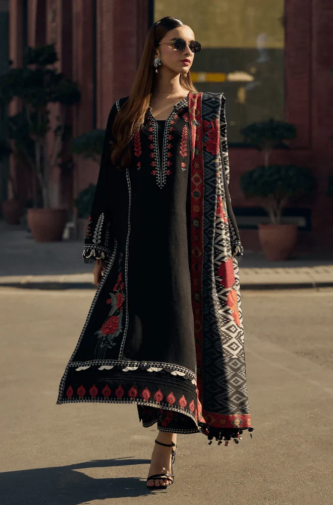 Charizma - 3PC Lawn Embroidered Shirt with Monar Printed Dupatta and Trouser - BFB0668