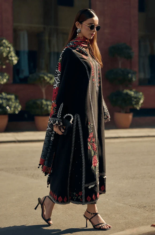 Charizma - 3PC Lawn Embroidered Shirt with Monar Printed Dupatta and Trouser - BFB0668 - Image 9