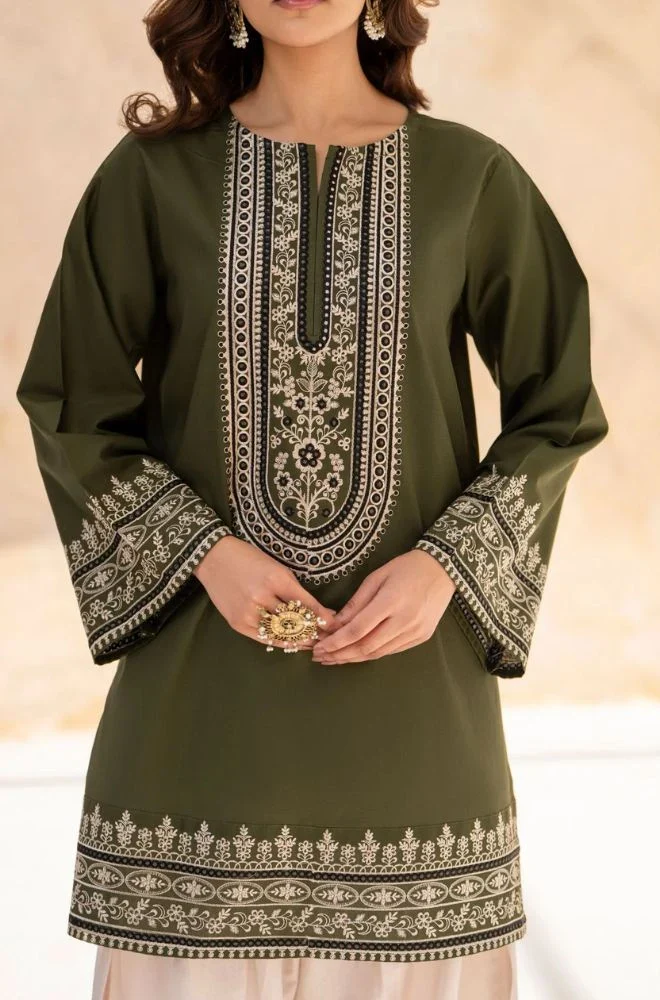 LAZULI - 3PC Lawn Embroidered Shirt with Chiffon Embroidered Duppata and Embroidered Trouser- BFB0735 - Image 6