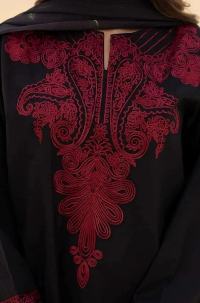 LAZULI - 3PC Lawn Embroidered Shirt with Chiffon Printed Dupatta and Trouser- BFB0742 - Image 2