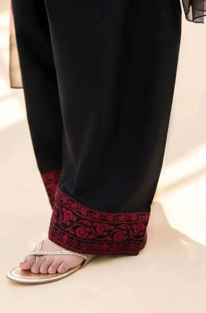 LAZULI - 3PC Lawn Embroidered Shirt with Chiffon Printed Dupatta and Trouser- BFB0742 - Image 4