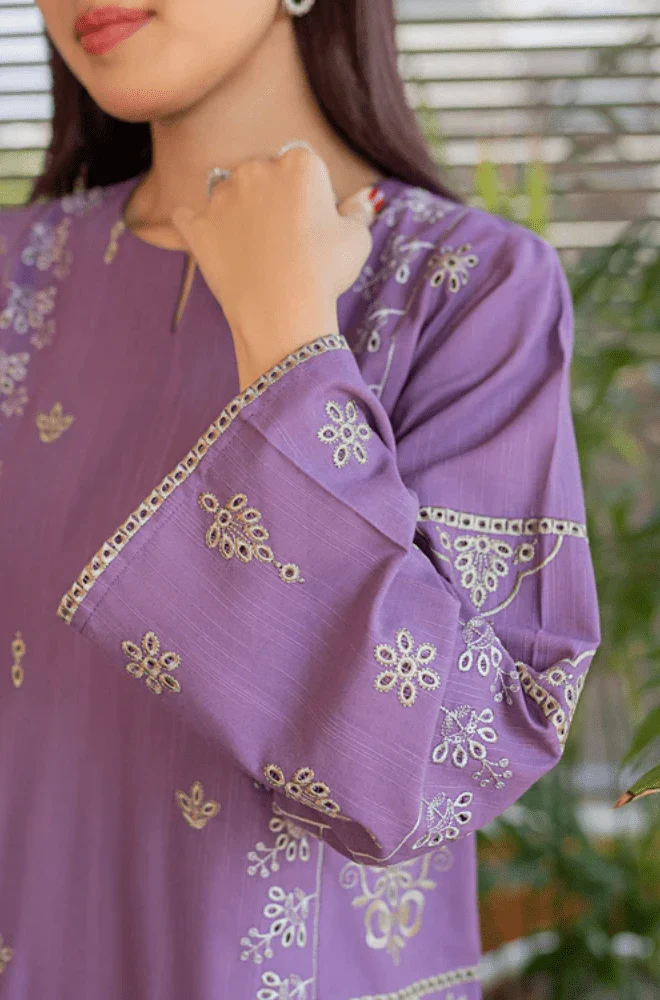 URGE - 2PC Lawn Embroidered Shirt and Trouser - BFB0654 - Image 3