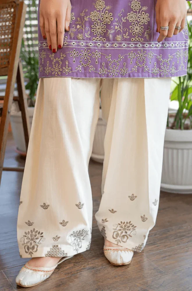 URGE - 2PC Lawn Embroidered Shirt and Trouser - BFB0654 - Image 4